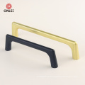 Furniture cabinet hardware handle pull black handle